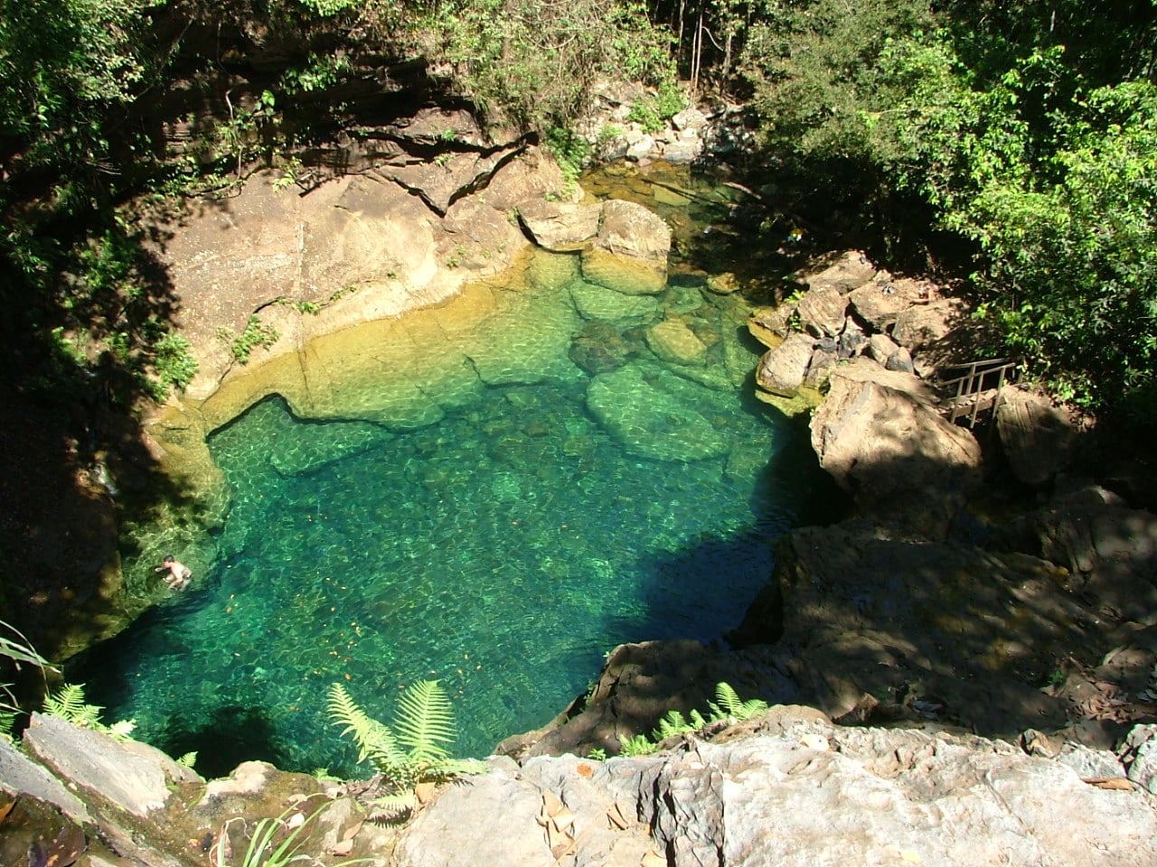 Cachoeira do Poço Azul, Chapada das Mesas